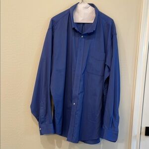Men's Blue Dress Shirt